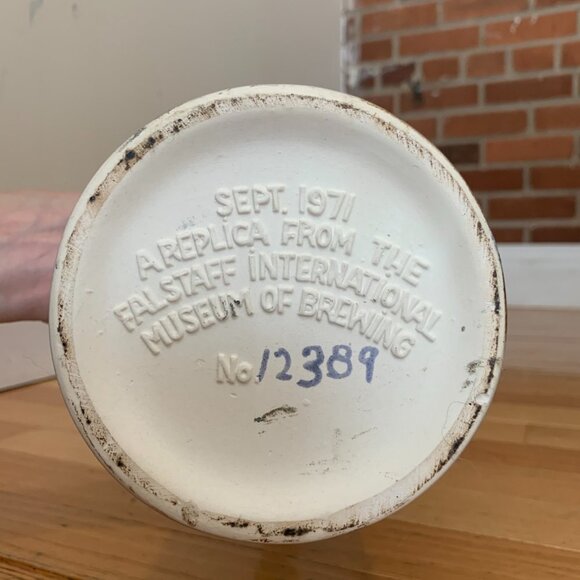 Vintage German Beer Stein Handgemalt with Pewter Lid - Picture 12 of 15